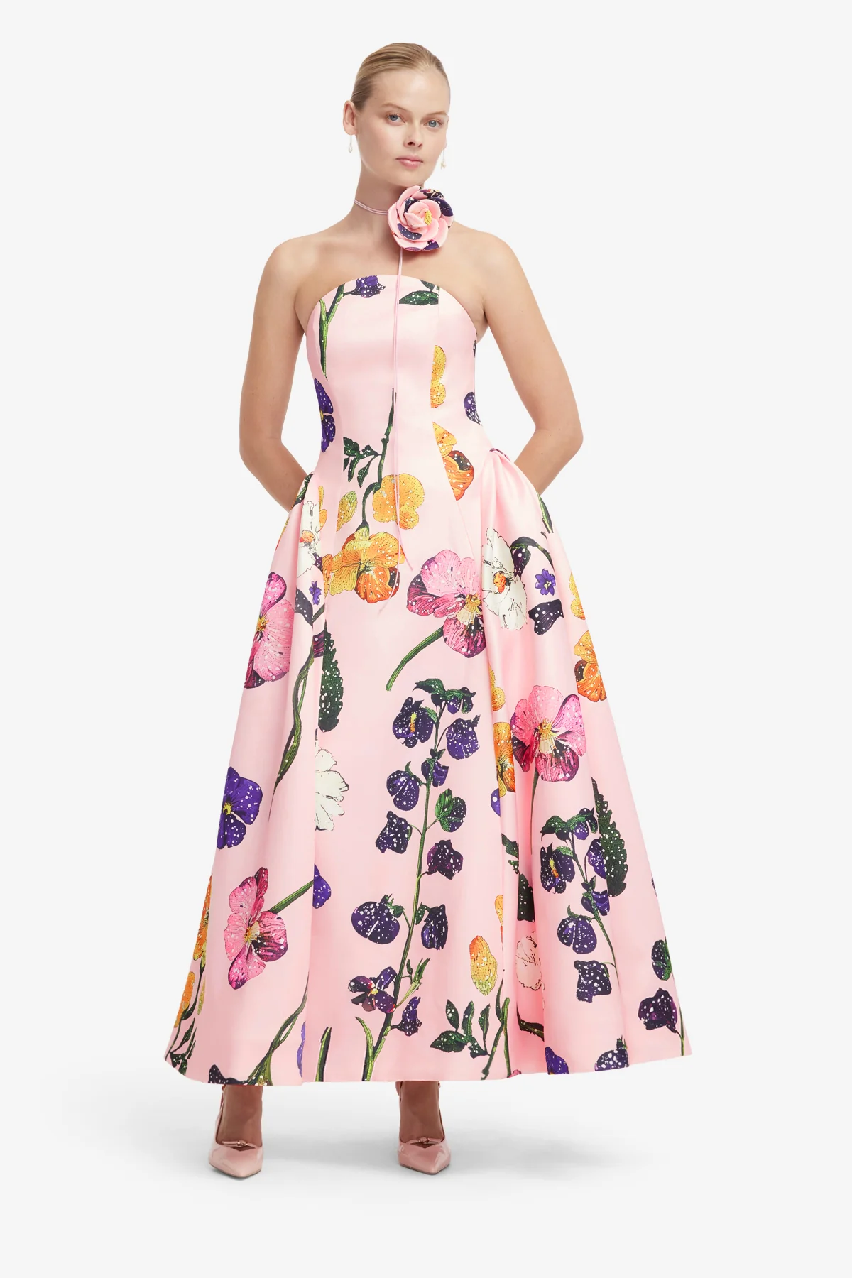Violet Bustier Maxi Dress - Wildbloom - Image 3