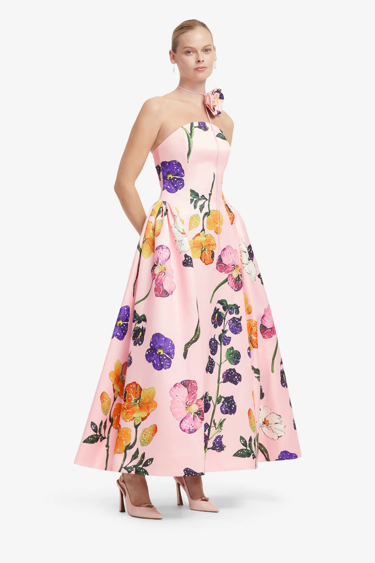 Violet Bustier Maxi Dress - Wildbloom - Image 4