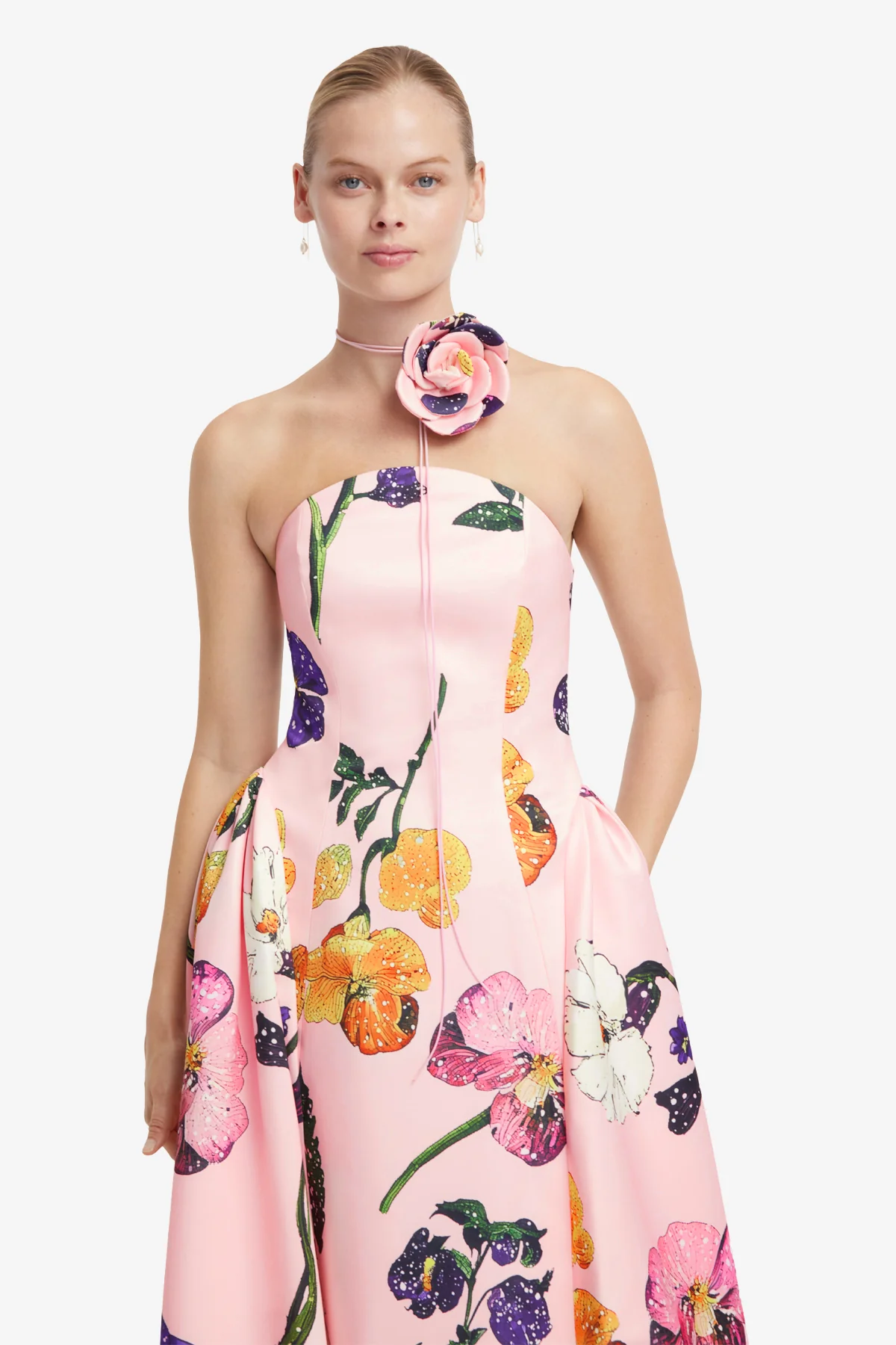 Violet Bustier Maxi Dress - Wildbloom - Image 6