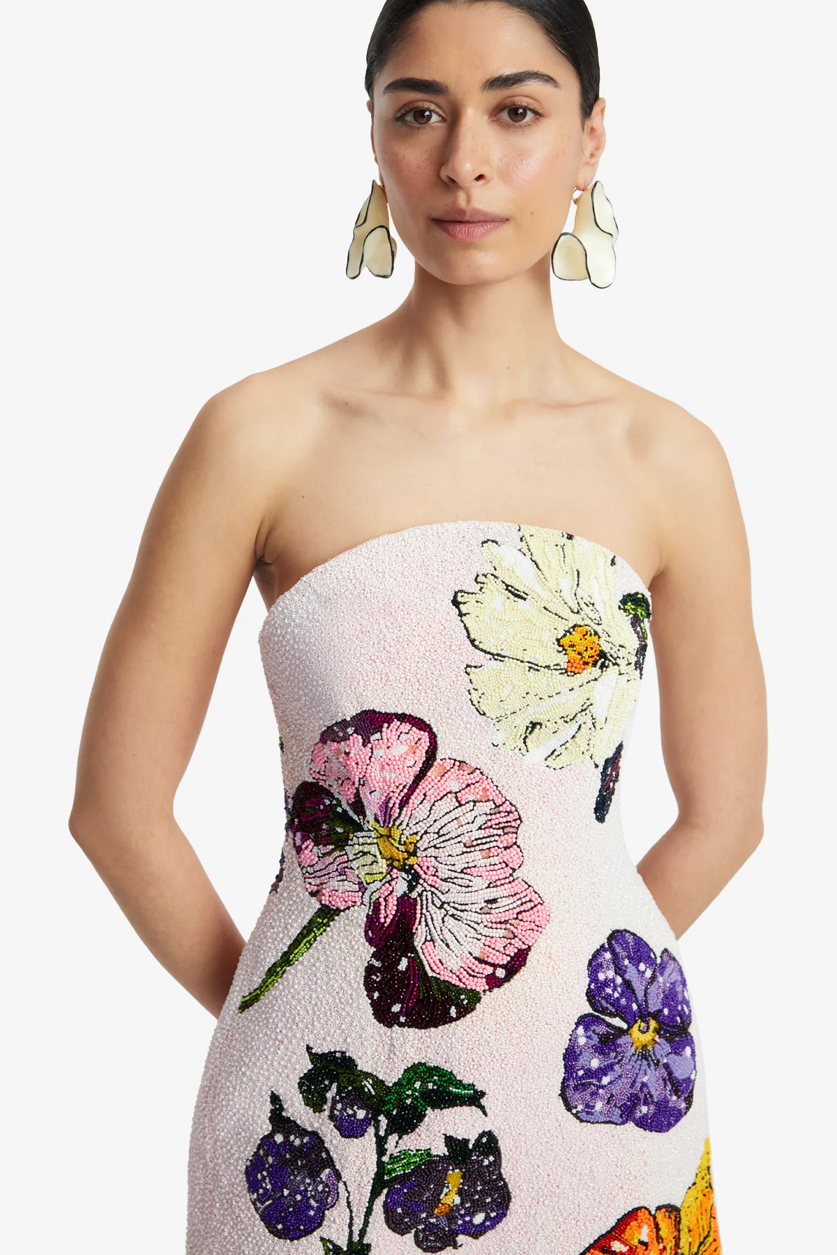 Zaria Beaded Bustier Mini Dress - Wildbloom - Image 6